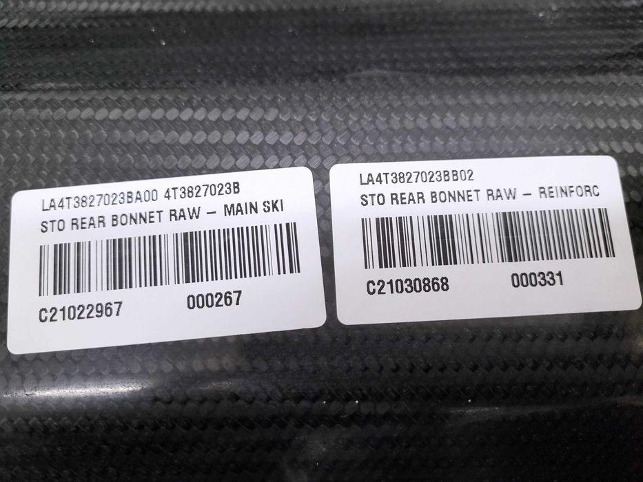 Lamborghini Huracan STO - klapa tylna pokrywa silnika maska - CARBON