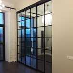 Drzwi loft malowane proszkowo