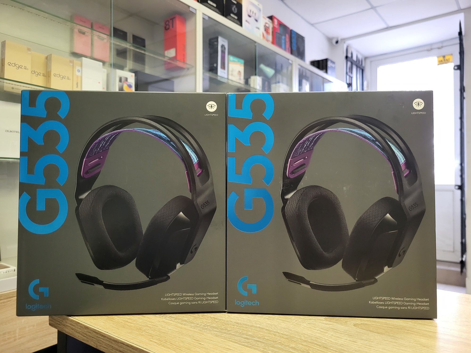 Ігрові навушники Logitech G535 Lightspeed Blue/Black Нові! Магазин!