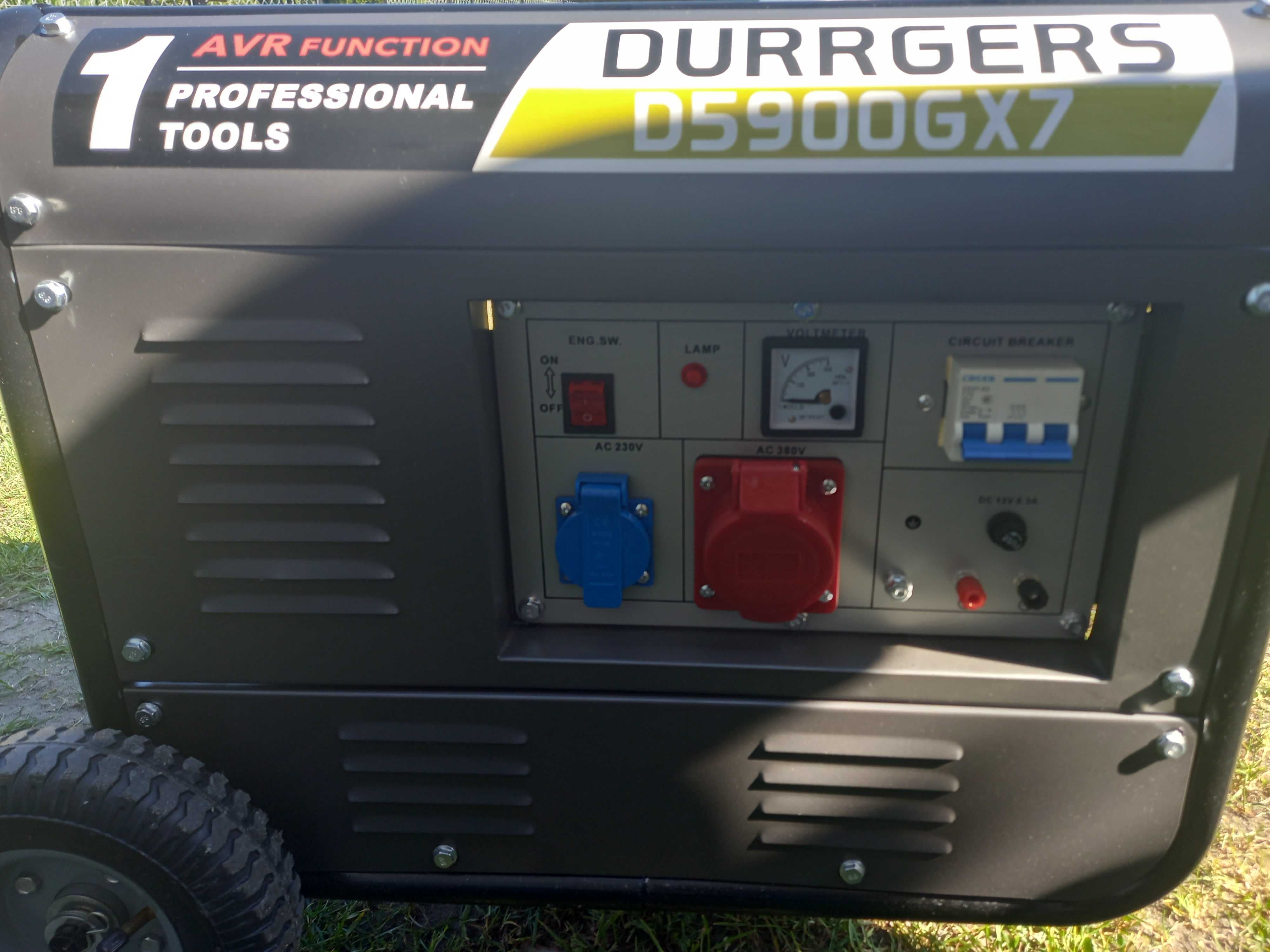 Agregat prądotwórczy DURRGERS D5900GX7, HC40-250/BOT