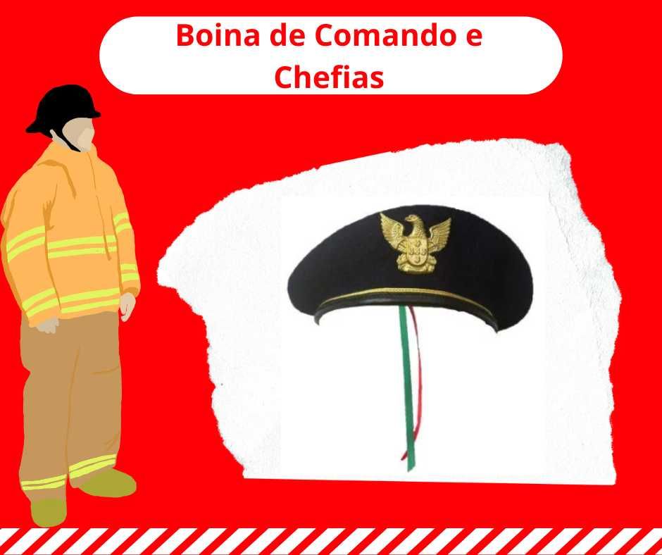 Boina para Bombeiros Voluntários