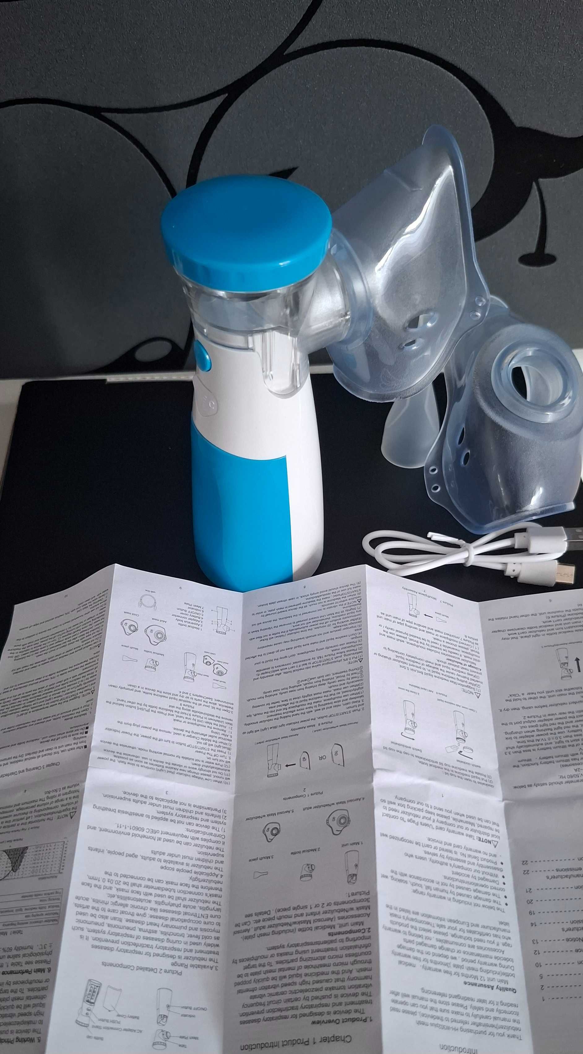Nebulizator,  inhalator siateczkowo-membranowy firmy MESH