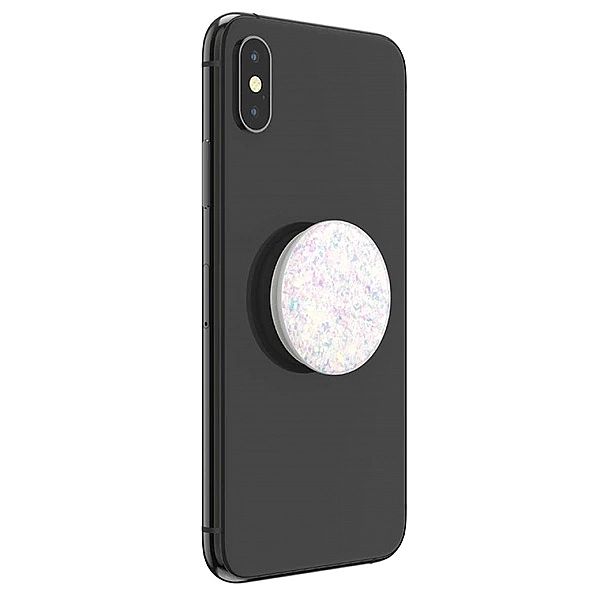Uchwyt Popsockets 2 Iridescent Confetti White i podstawka do telefonu