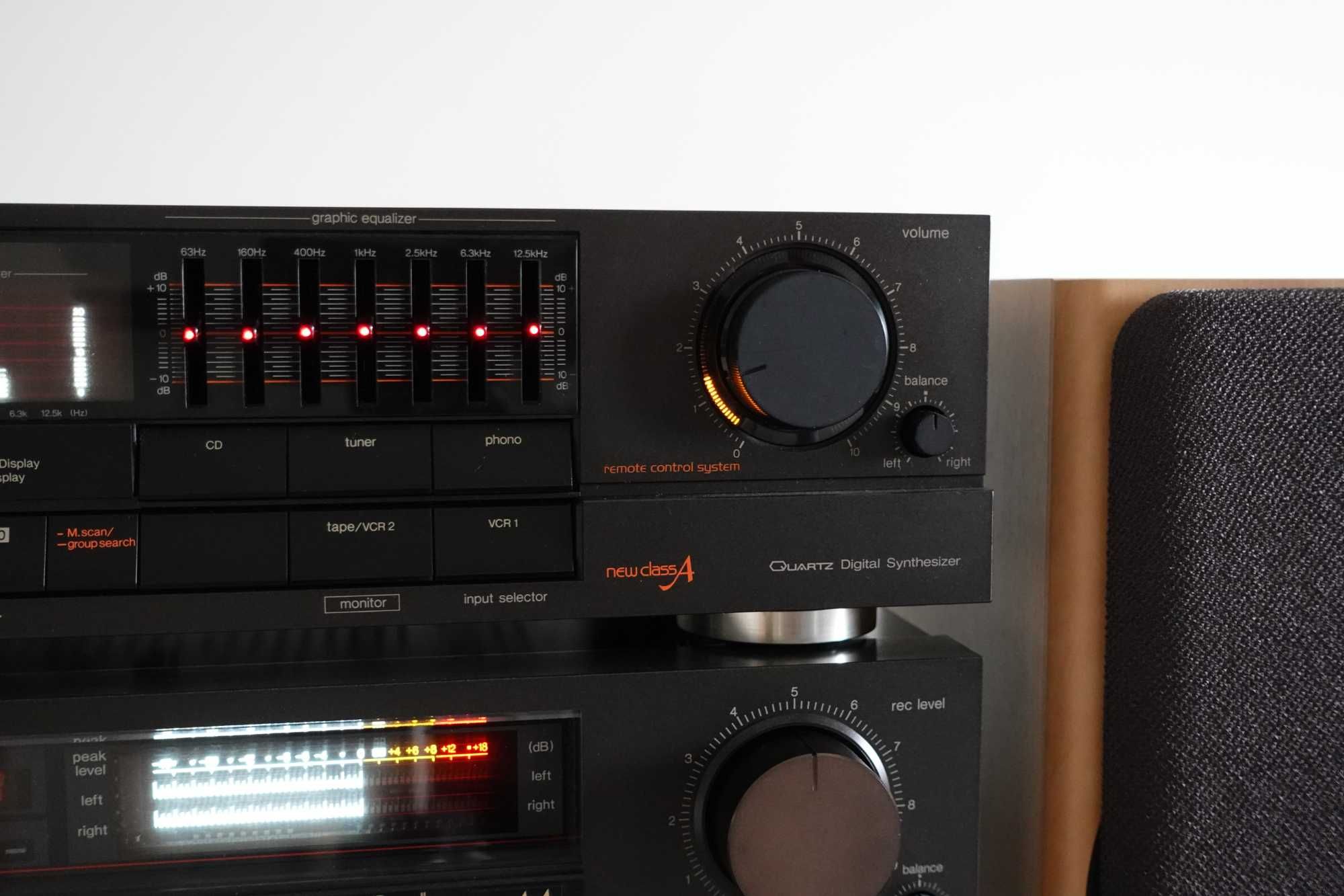 TECHNICS amplituner + magnetofon + CD + głośniki TANNOY