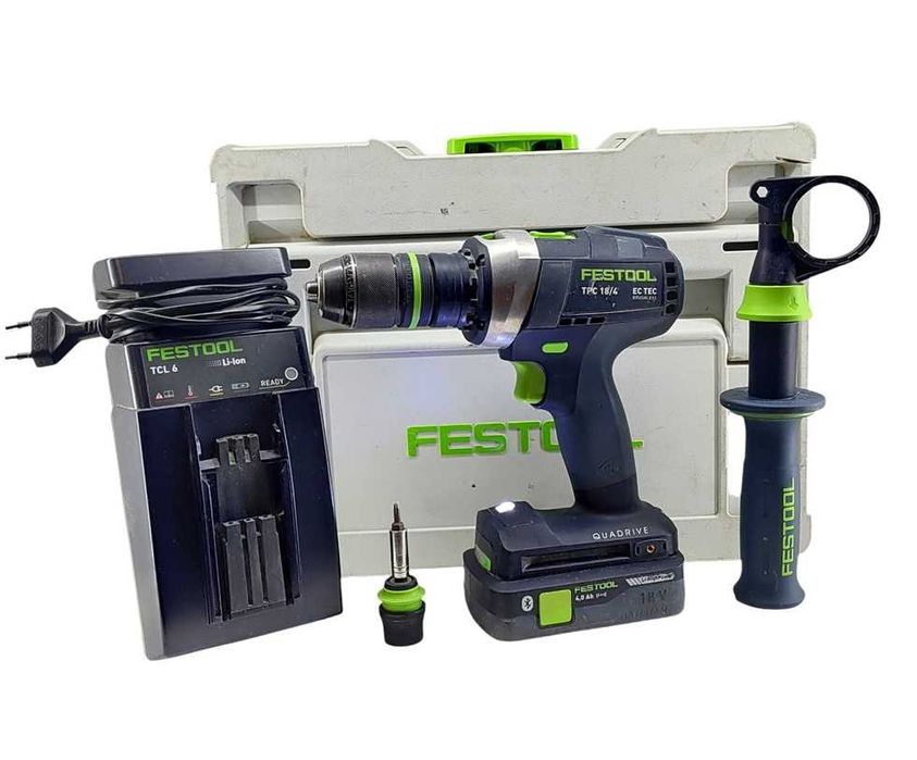 Wkretarka Festool TPC 18/4, akumulator, ładowarka