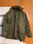 Kurtka, parka ALPHA INDUSTRIES N-3B piękna oliwkowa