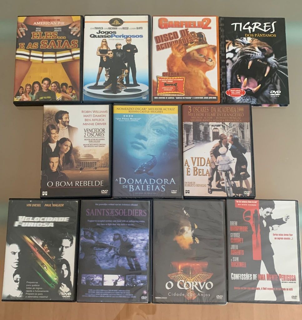 42 DVD's originais