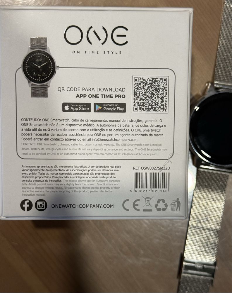 Smartwhatch ONE novo e com garantia e talao de compra