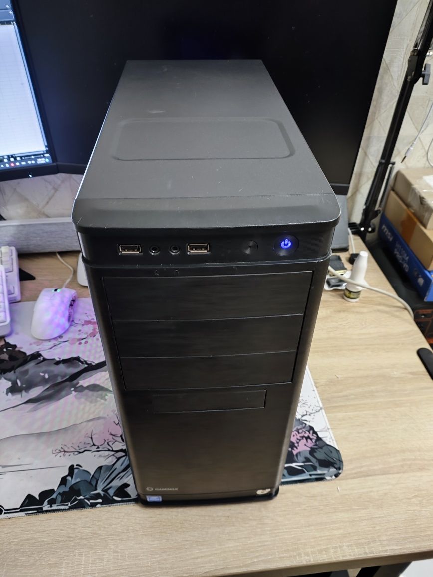 Ігровий ПК- i5 7500/H110M/GTX1060/DDR4-16GB/SSD 120GB + HDD 500GB