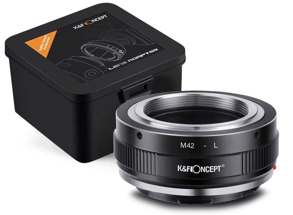 Adapter M42 na L-MOUNT LEICA K&F Concept jakość ma znaczenie!