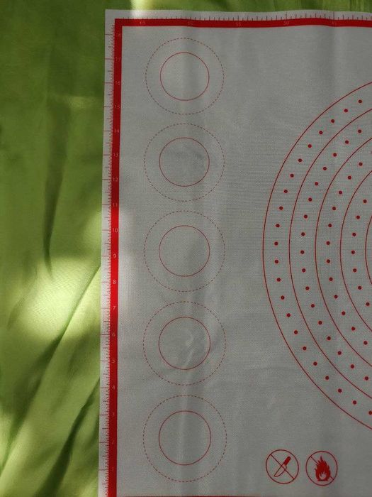 Силіконовий коврик для тіста 45 / 26 см