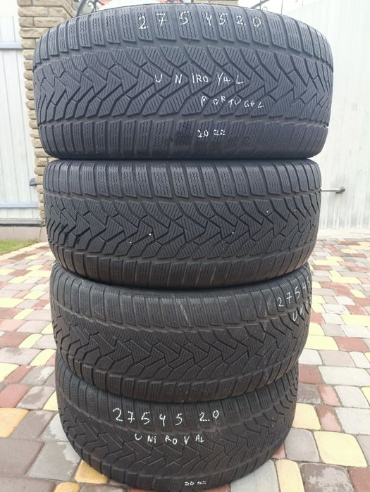 Гума Шини 275/45 R20 комплект зимової резини Uniroyal