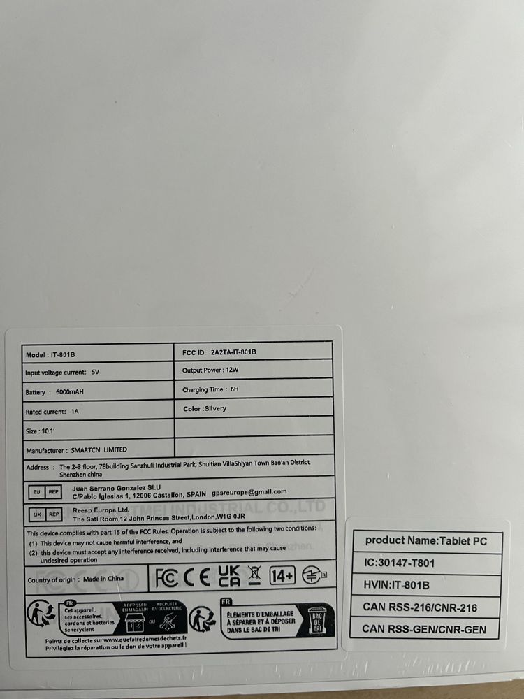 Планшет ATMPC iT-801B 128 gb игровой планшет с мышкой и клавиатурой