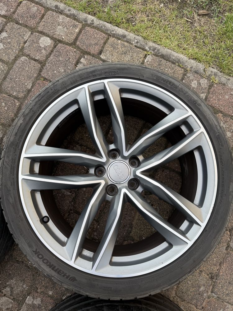 Aluflegi felgi kola Audi A6 A7 S6 4G9 255/35 R20 5x112 Hankook 2023r.