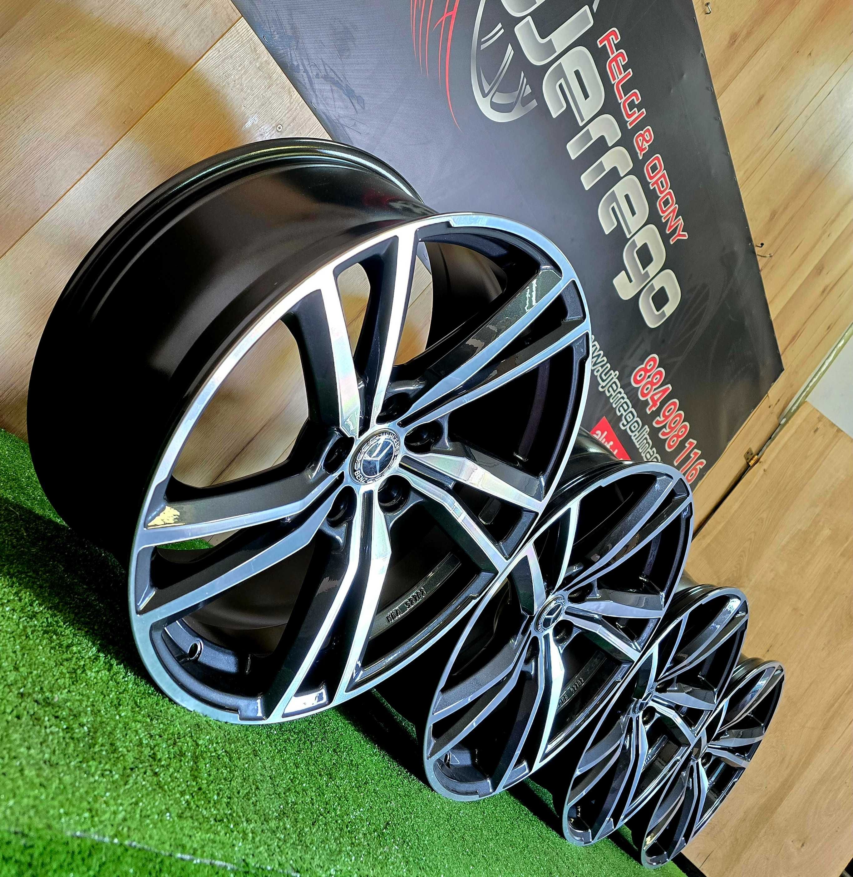 NOWE ALUFELGI MERCEDES 19x5x112-Cla,Cle,Cls,Gla,Glb,Klasa A,B,C,E,Glk