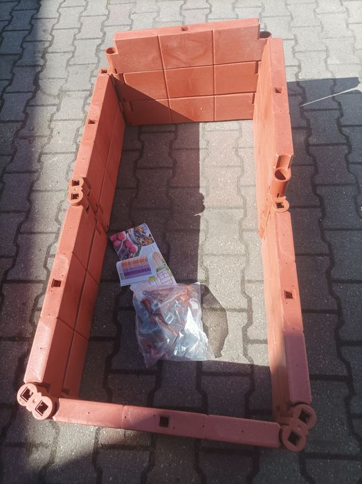 Zestaw do zabudowy do podwyższonej grządki