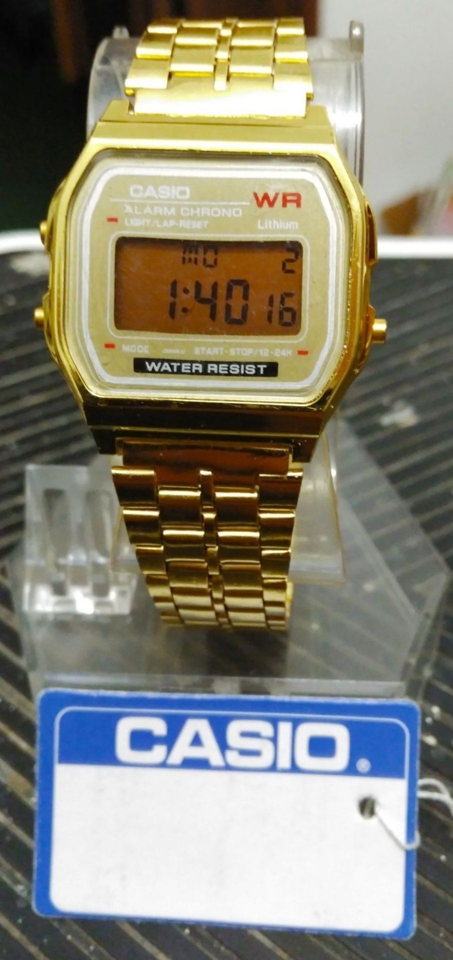 Relógio Casio Digital - Dourado A159W - Novo e seladoo