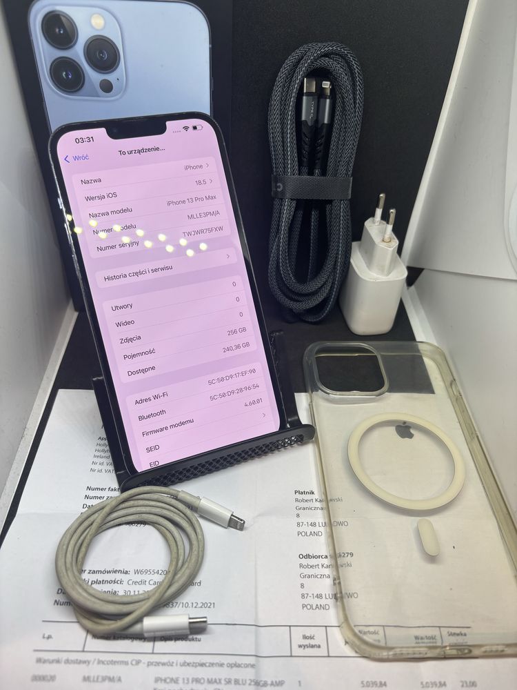 13 pro max super stan 256gb ABC GSM KOSCIERZYNA
