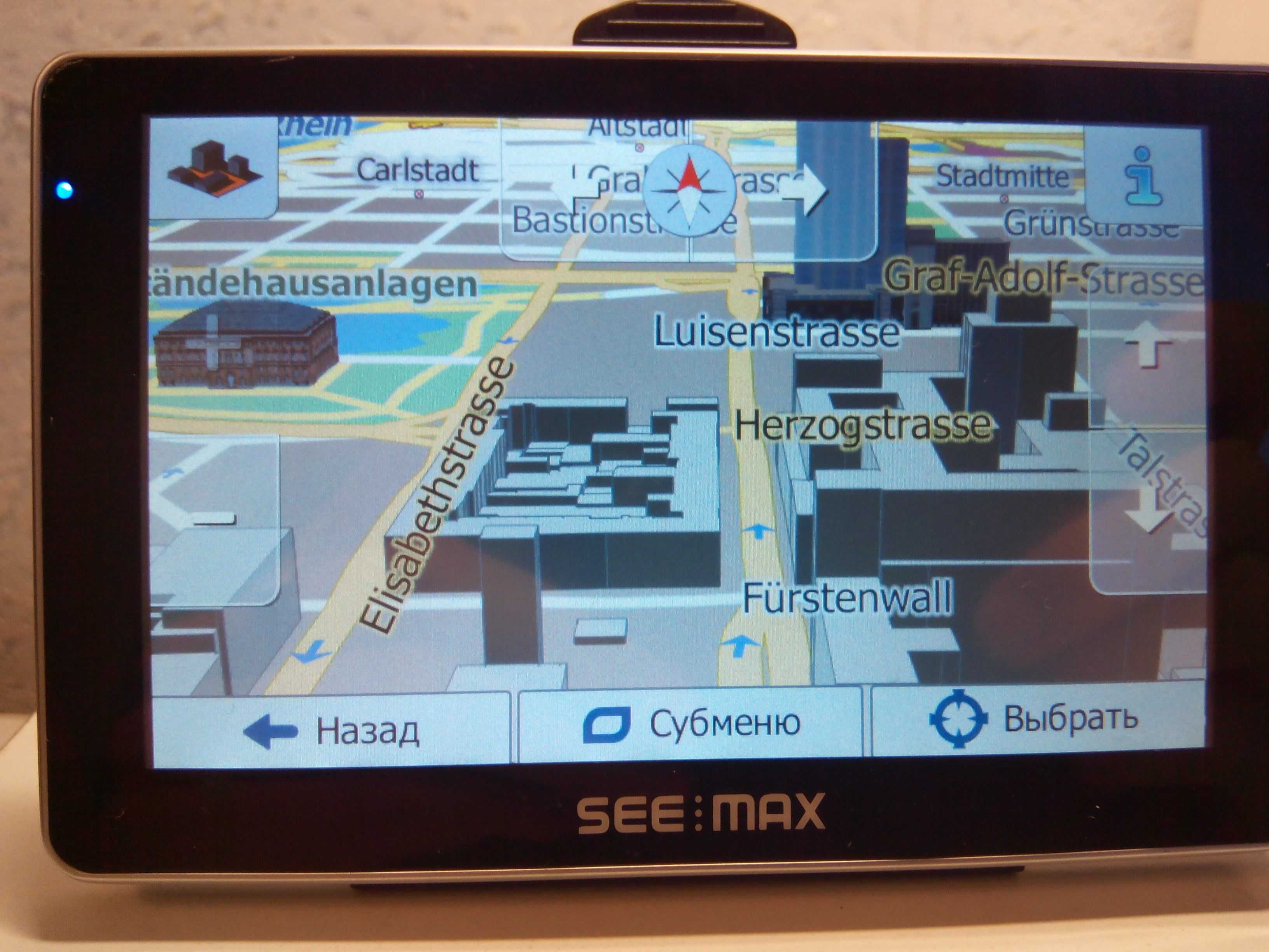 GPS навігатор з програмою IGO Primo. Повний пакет карт 2025р