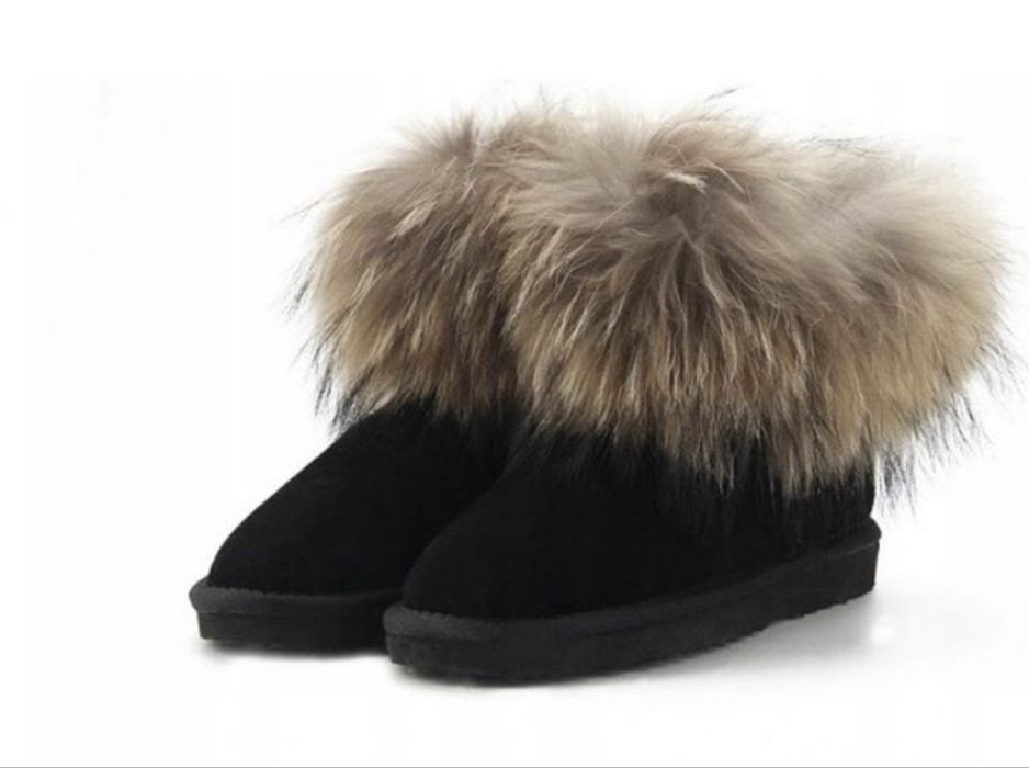 Угги натуральный замш и мех