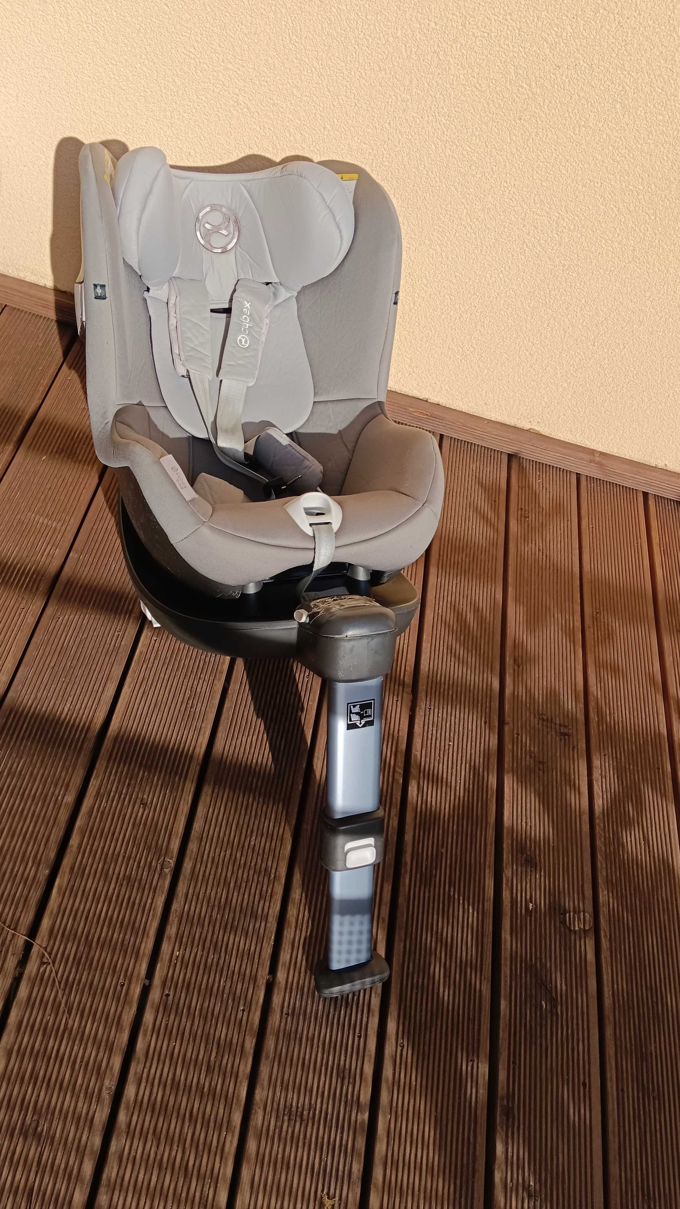 Cybex Gold Sirona M2 i-Size Manhattan Grey z bazą | 0-15kg