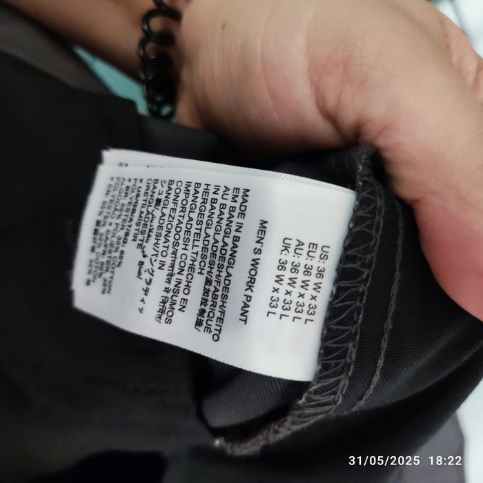 Calcas de trabalho homem 46