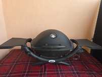 Grelhador a gás Weber Q1200 + acessórios — excelente estado