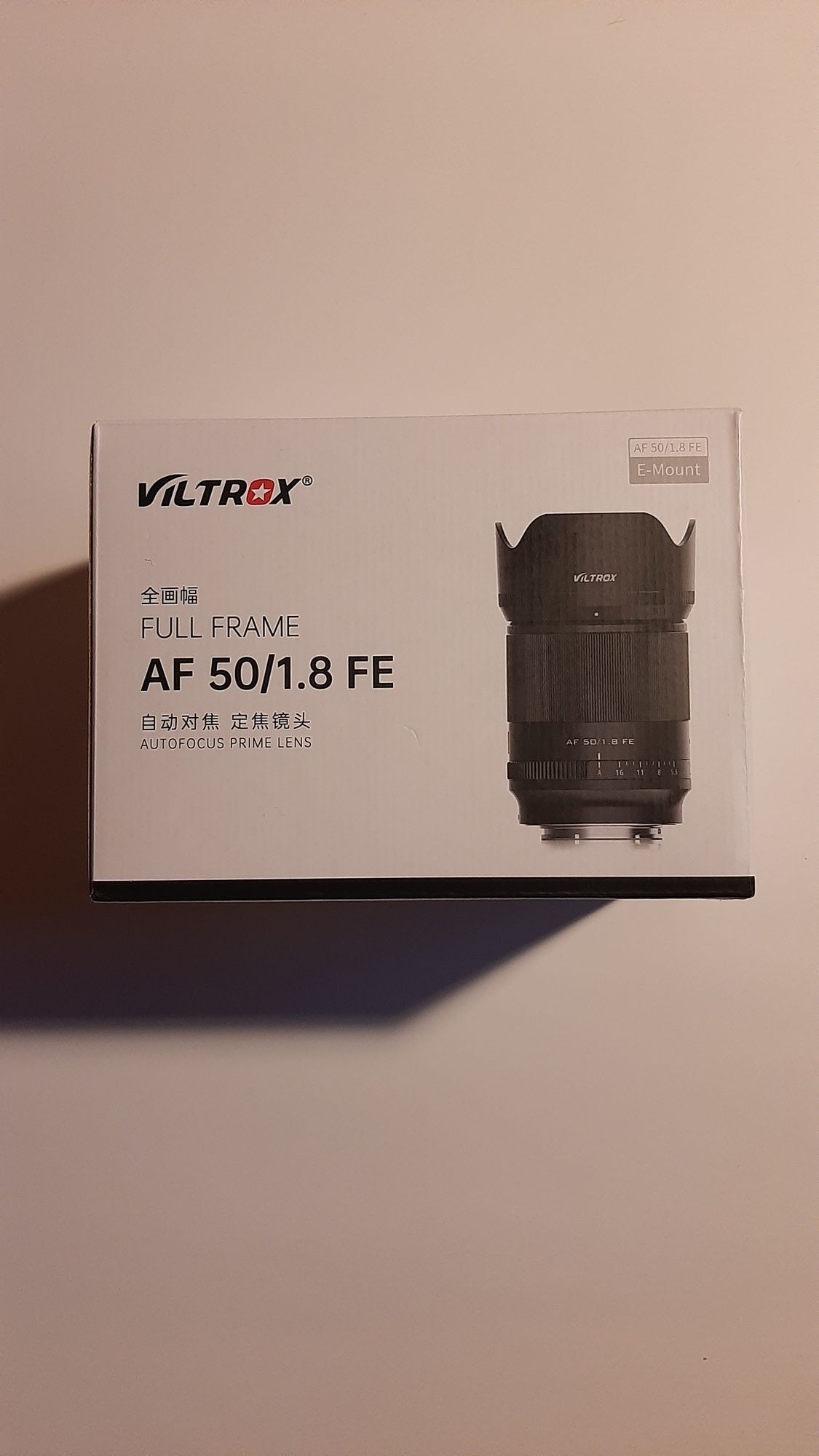Obiektyw Viltrox AF 50mm f/1.8 sony E pełna klatka
