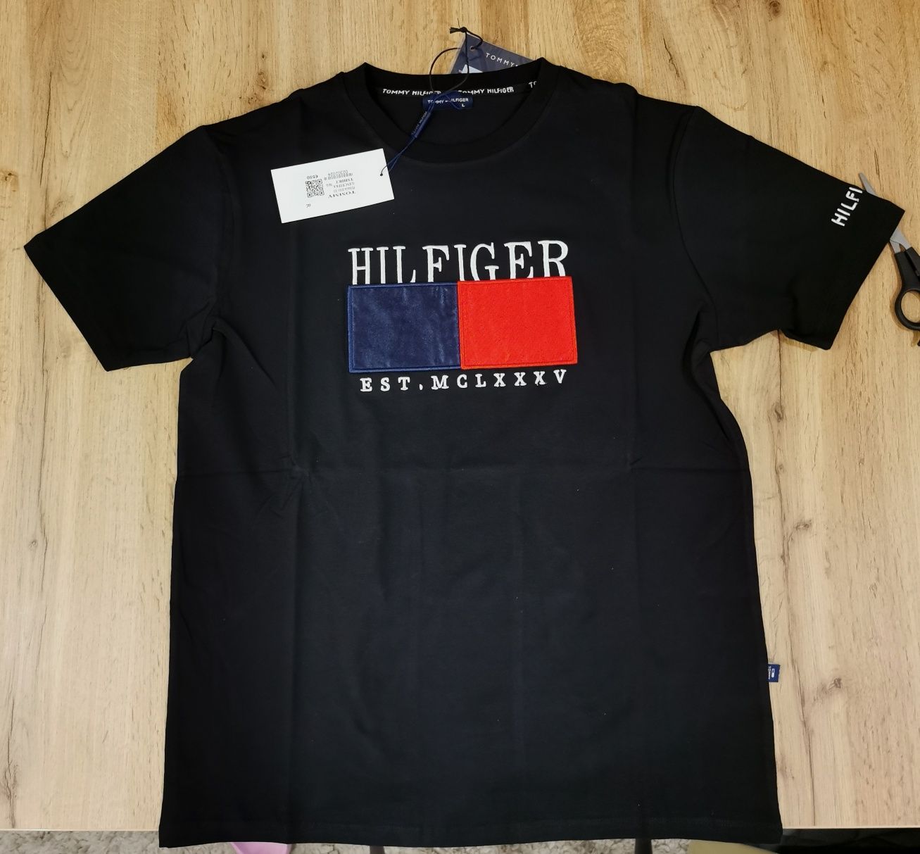 Koszulka bluzka t-shirt męska Tommy Hilfiger r. L