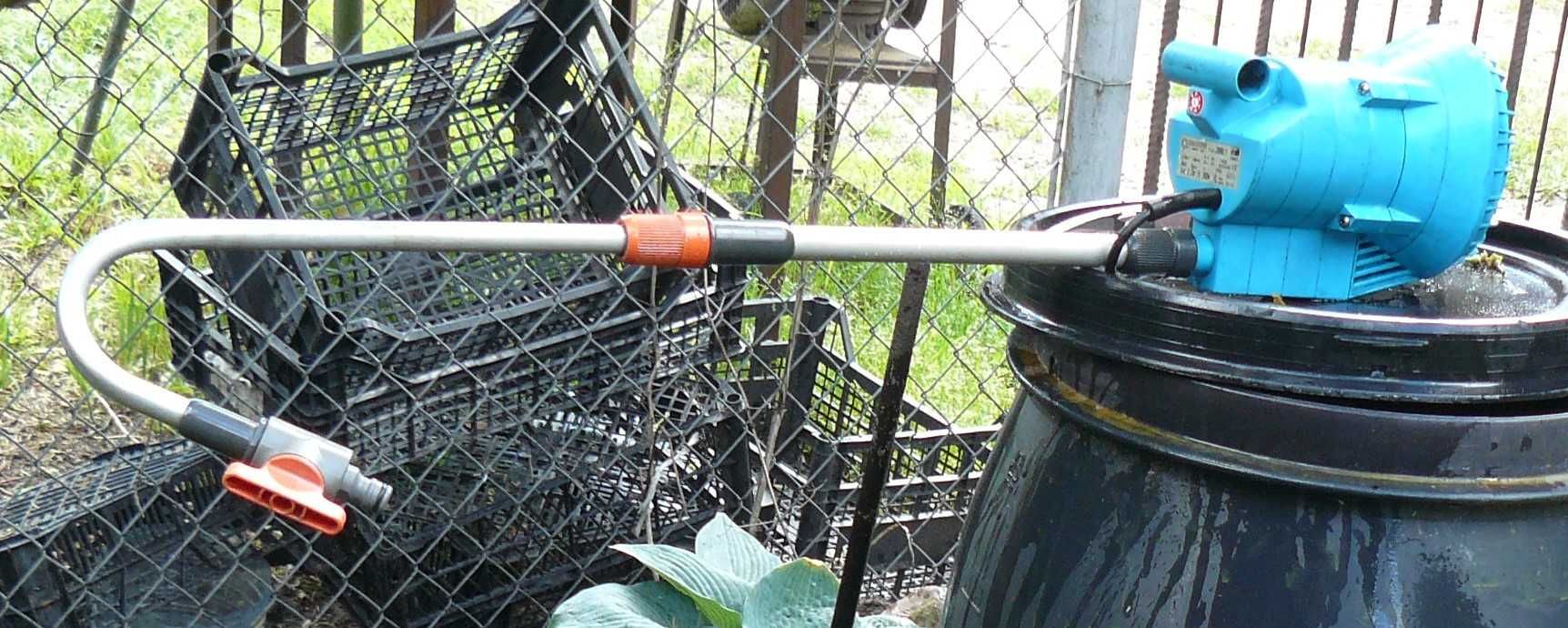 Pompa do wody Gardena 300 wat z wężem podlewacz Deszczownica