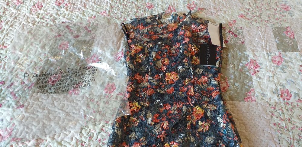 vestido crochet novo