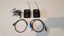 Mikroport mikrofon bodypack Sennheiser SK100 + EK100 + mikrofon krawat
