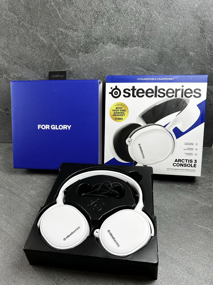 Ігрові провідні навушники Steelseries Arctis 3