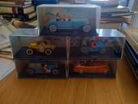 Coleção 5 Carros de Tintin