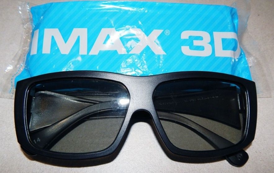 Okulary 3D Imax.