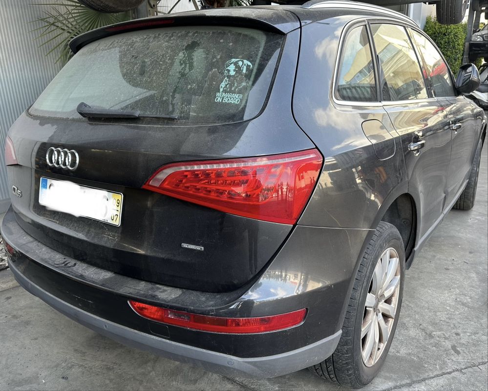 Audi Q5 parachoques frente fibra capo farol oticas farolins tras
