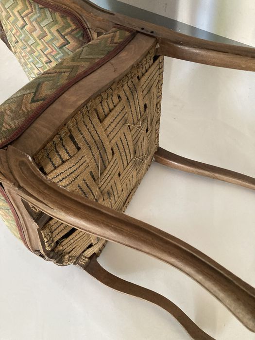 Krzesło Ludwik XV, rzeźbione krzesło do biurka, gabinetu