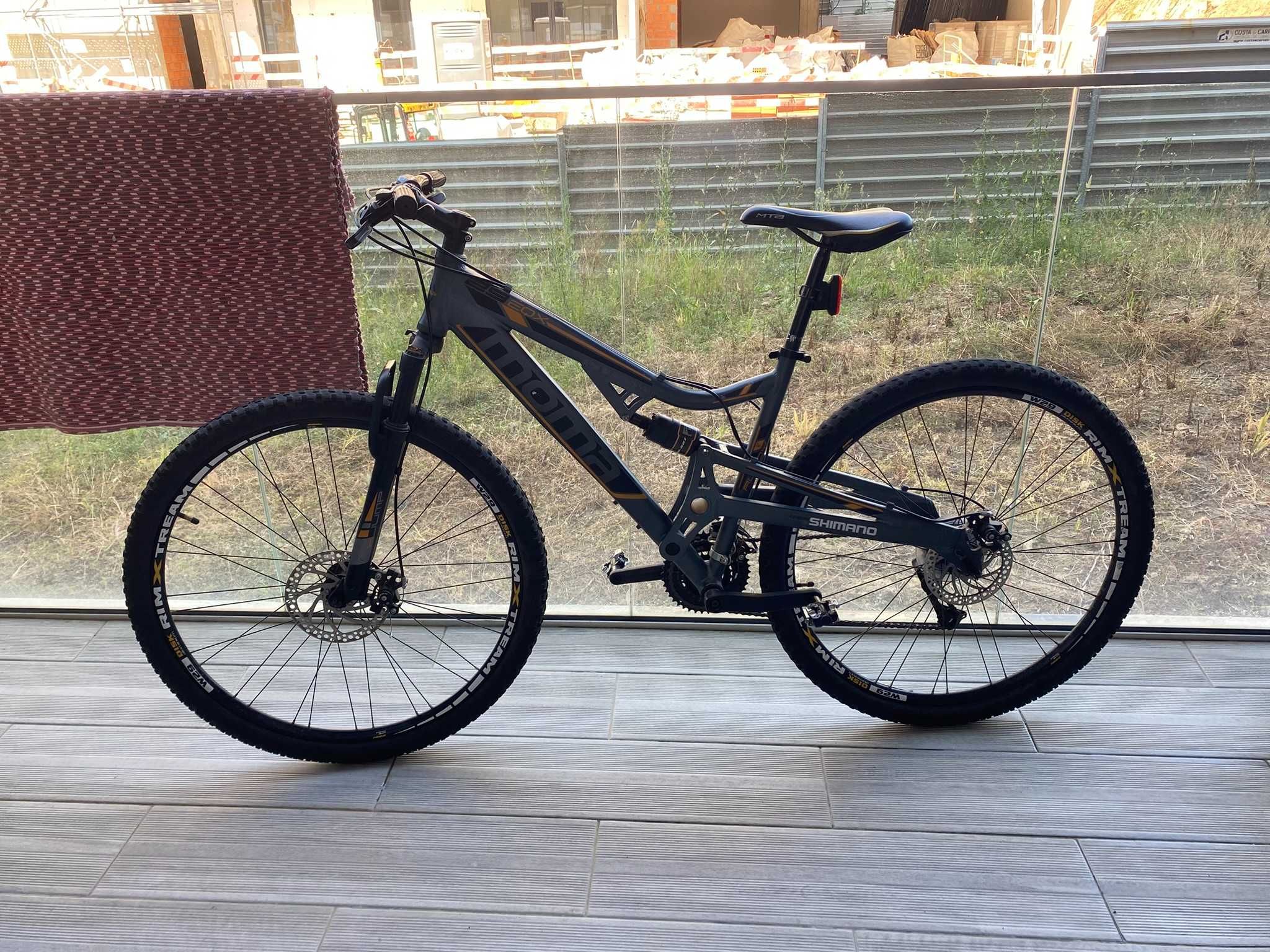 Bicicleta Suspensão Total Moma EQX 29" - Shimano