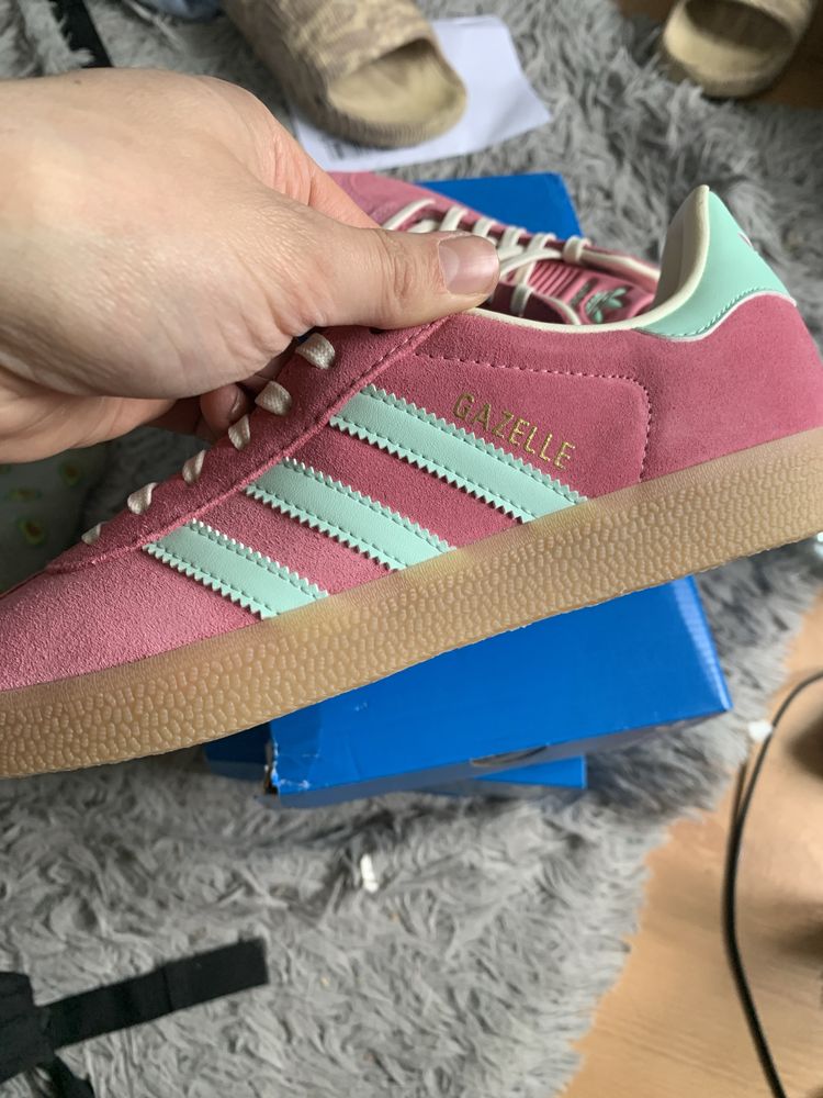 Adidas gazelle bliss pink 38