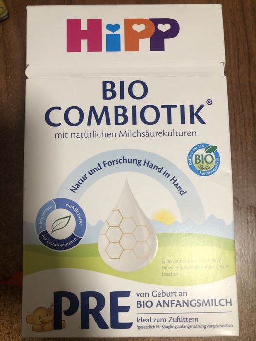 Дитяча суміш HiPP 1 Bio Combiotic pre початкова 600 г