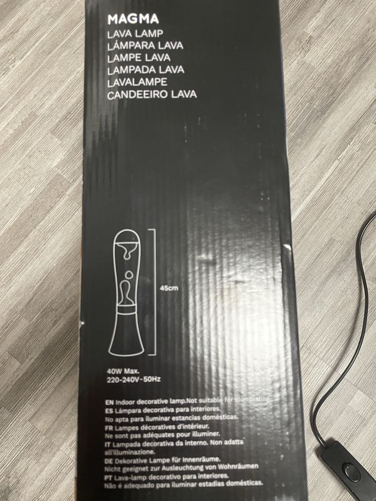 Magma Lampa Lava 45cm