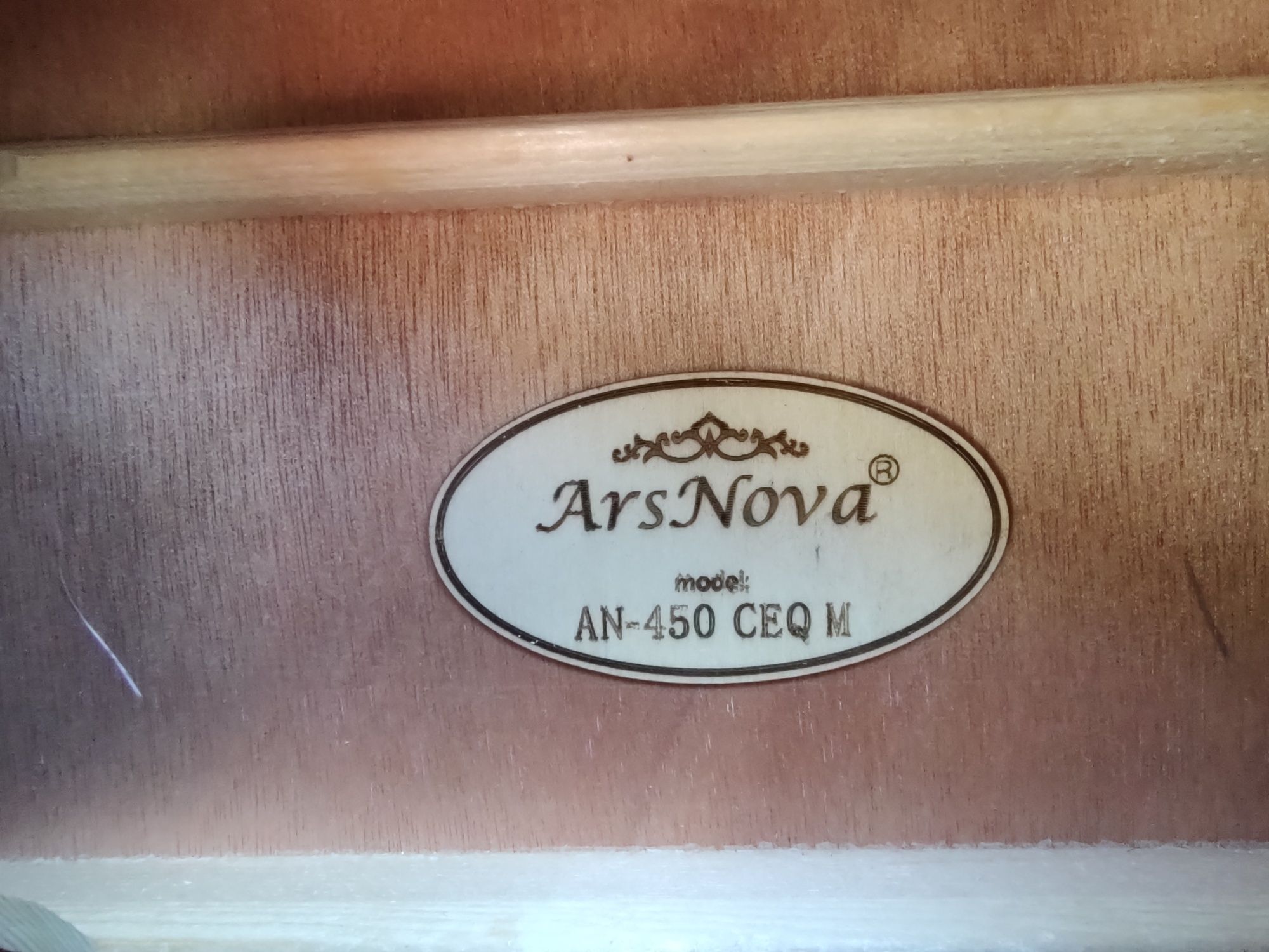 NOWA ArsNova AN-450 CEQ M gitara elektroakustyczna All mahogany !!