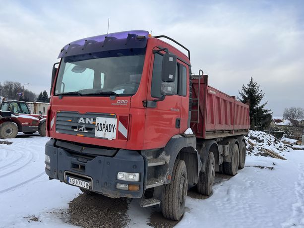 Man tga 8x4 wywrotka