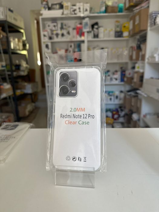 Etui przeźroczyste 2mm do xiaomi redmi note 12 pro