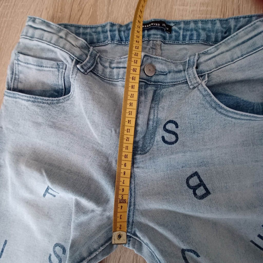 Jeansy jasnoniebieskie dziewczęce r. 158, Reserved