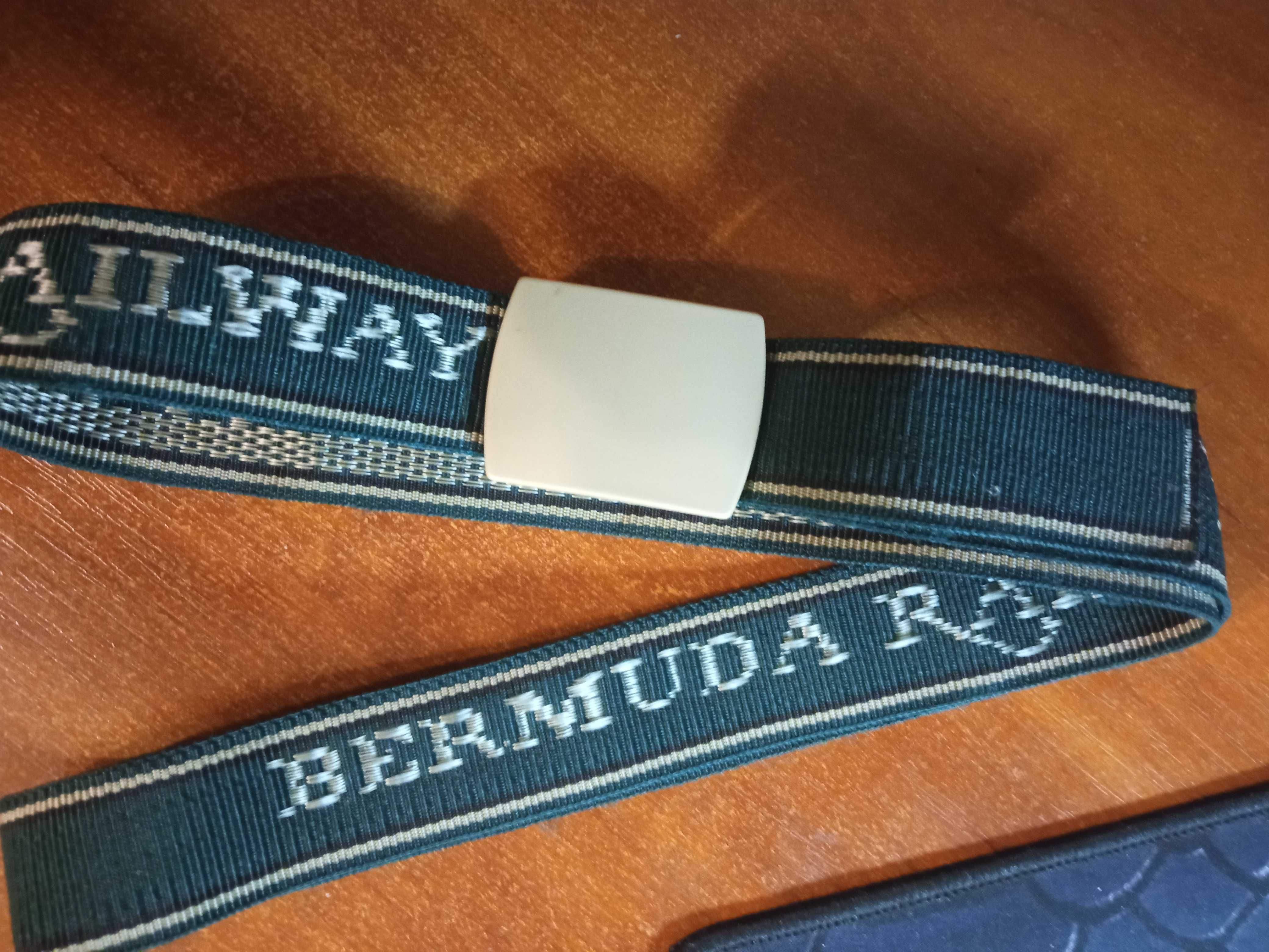 Пояс тканевый "Bermuda Railway"