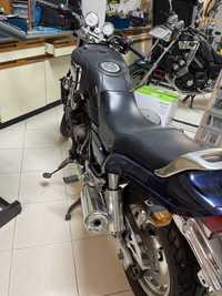 Moto Yamaha FZX 750 Azul