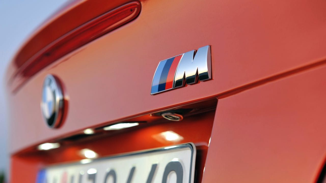 Emblemas ///M Sport para mala BMW 73mm x 27mm