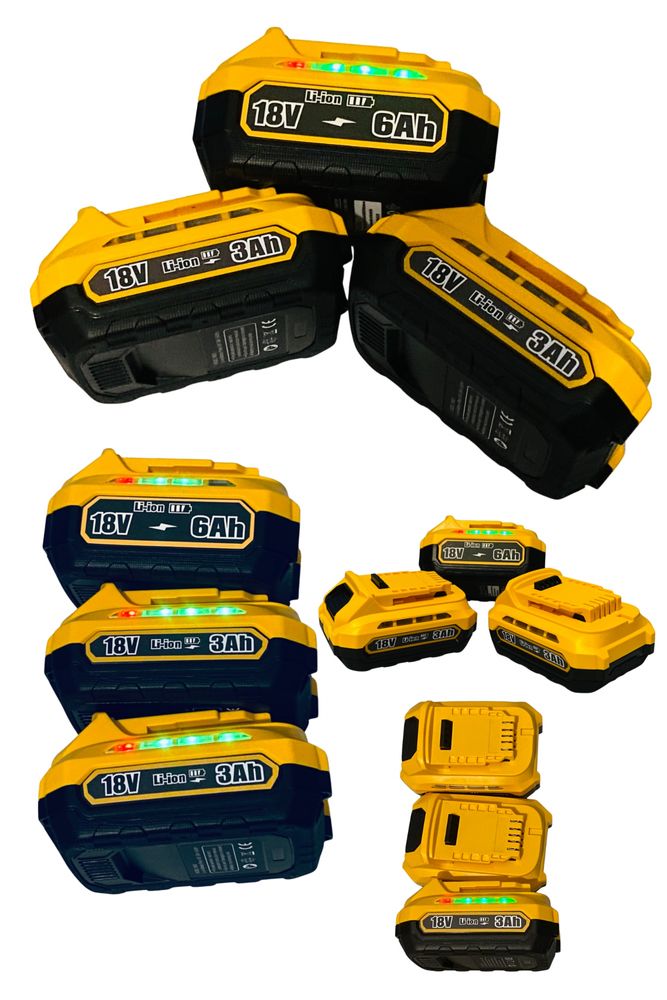 Nowy Akumulator Do Dewalt 18V 3.0Ah Li-Ion z gumową powłoką ochronną