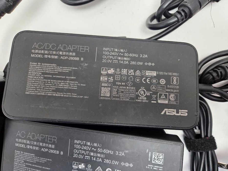 Asus 20V 14A 280W (6.0*3.7) Оригінальний блок живлення
